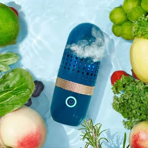 Limpador Portátil de Frutas e Legumes