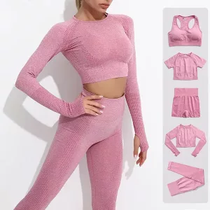 conjunto de treino para mulher, conjunto de ginástica para mulher, leggings para mulher, crop top para mulher, roupa de ioga, roupa de desporto para mulher