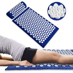 tapete shakti, tapete de pontas, tapete de acupressão de ioga, tapete de massagem de acupressão