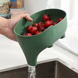 cesto de drenagem, cesto de drenagem de pia de cozinha