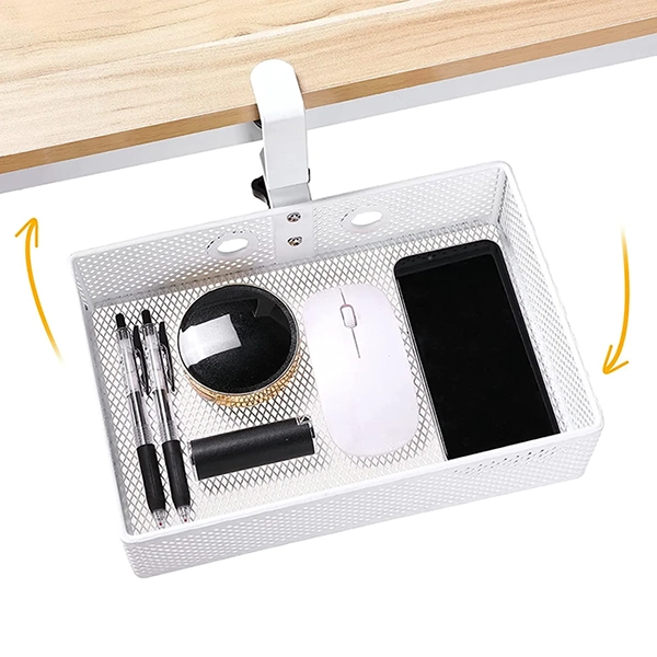rack de mesa, rack embaixo da mesa, organizador de mesa branco
