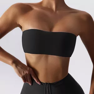 Sutiã esportivo, sutiã sem alças, top sem alças, sutiã esportivo sem alças, cai-cai, sutiã de fitness, sutiã de ioga