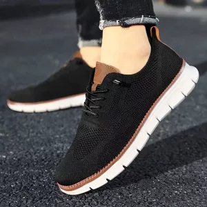 sapatos para homem, ténis para homem, sapatos casuais, sapatos de verão para homem, sapatos de malha, sapatos de tamanho grande, sapatos respiráveis, sapatos leves