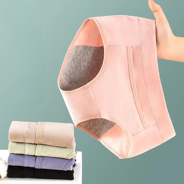 calcinhas para a ciclo menstrual, roupa íntima para o período menstrual, calcinhas de algodão, calcinhass à prova de vazamentos, calcinhas menstruais