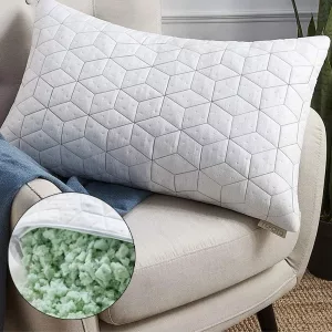 almofada de espuma viscoelástica picada, almofada de pescoço, almofada de cama