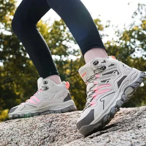 Sapatos de Caminhada Femininos Botas Tênis Antiderrapantes