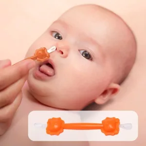 Ferramenta de Limpeza para Nariz e Ouvido de Bebê 2pcs