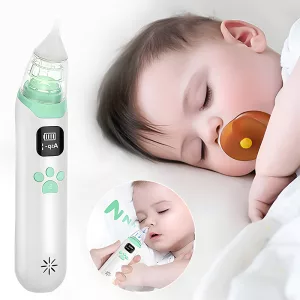 Aspirador Nasal Elétrico para Bebês Limpeza de Nariz