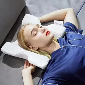 memory foam pillow, side sleeper pillow, orthopedic pillow, pillow for sleep