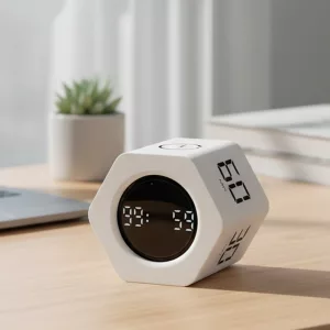 Temporizador de Produtividade Cubo com Sensor de Gravidade e Display LED