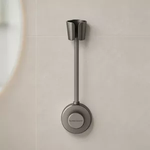 Suporte de Banheiro com Ventosa para Secador de Cabelo
