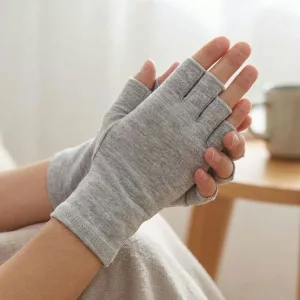 Luvas de bambu sem dedos