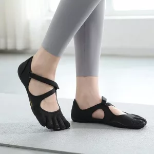Sapatos largos com dedos separados, sapatilhas barefoot respiráveis