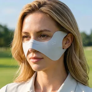 Máscara ocular respirável de nylon com proteção UV