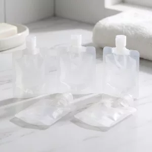 Conjunto de 5 bolsas de viagem recarregáveis