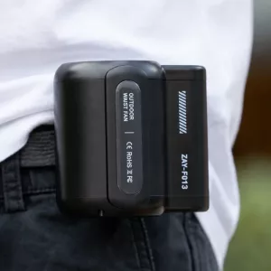 Ventilador de refrigeração portátil USB mini com clipe de cintura